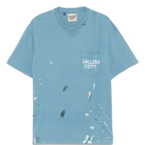 Gallery Dept. - T-shirt à poche - Bleu délavé