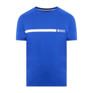 T-shirt BOSS Sun Protect - Bleu