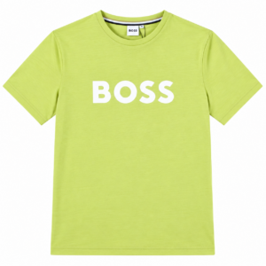 T-shirt BOSS Vert Anis