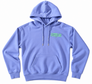 Pull Comme des Fuckdown Bleu Lavande
